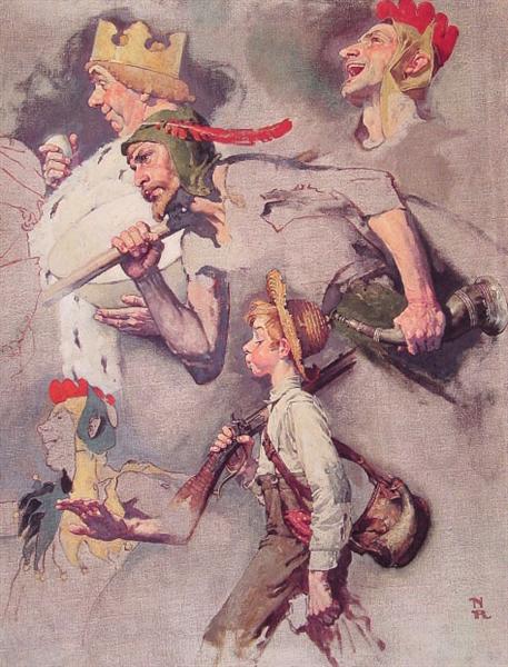 The Land of Enchantment, 1934 - Norman Rockwell