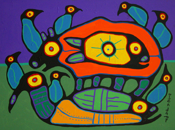 All Life, 1994 - Norval Morrisseau