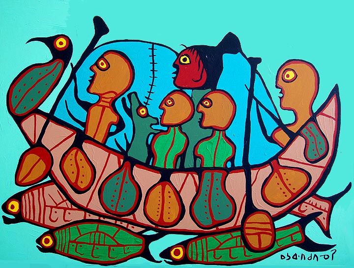 Migration From Siberia - Norval Morrisseau