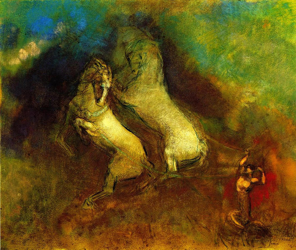 Apollo S Chariot Odilon Redon WikiArt Org