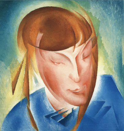 Portrait of the Daughter, 1928 - Александр Богомазов