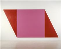 Pink Square - Olivier Mosset