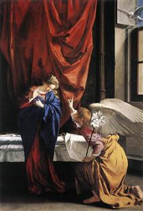 The Annunciation - Orazio Gentileschi