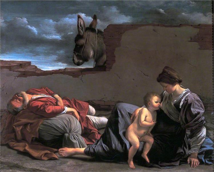 The Rest on the Flight into Egypt, 1620 - Ораціо Джентілескі