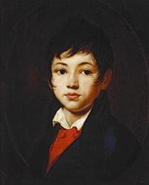 Portrait of Alexander Chelishchev - Orest Kiprensky