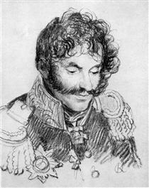 Portrait of General Chaplits - Oreste Kiprensky