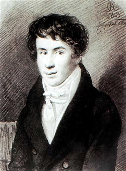 Portrait of Nikita Muraviev, 1813 - Oreste Kiprensky