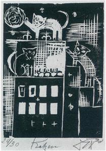 Cats - Otto Dix