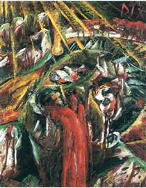 Dying Warrior - Otto Dix
