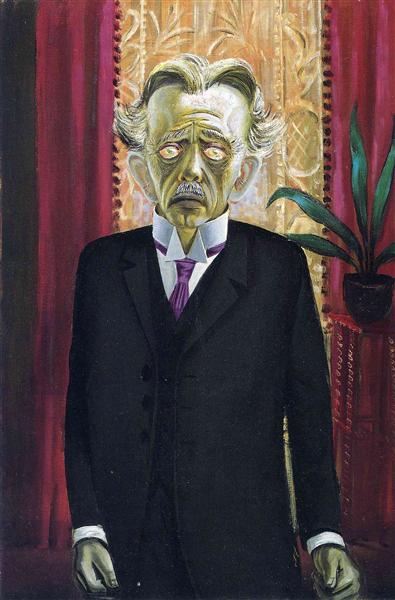 Portrait of Dr Heinrich Stadelmann, 1922 - 奥托·迪克斯