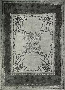 Carpet design - Otto Eckmann
