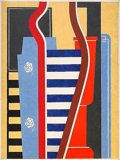 Composition géométrique, 1925 - Отто Густав Карлсунд
