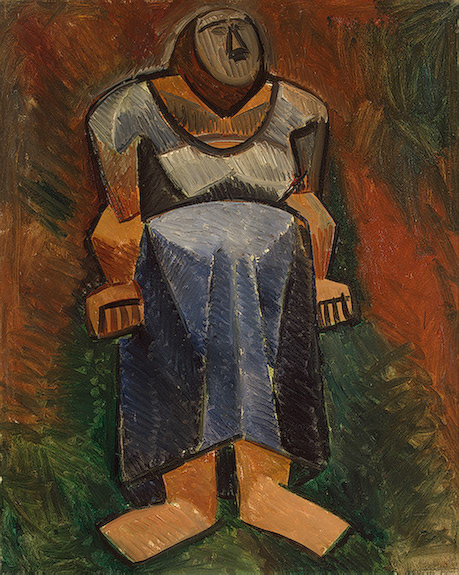 Farm woman, 1908 - Пабло Пикассо
