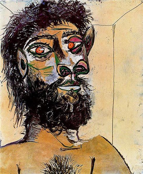 Голова фавна, 1938 - Пабло Пікассо