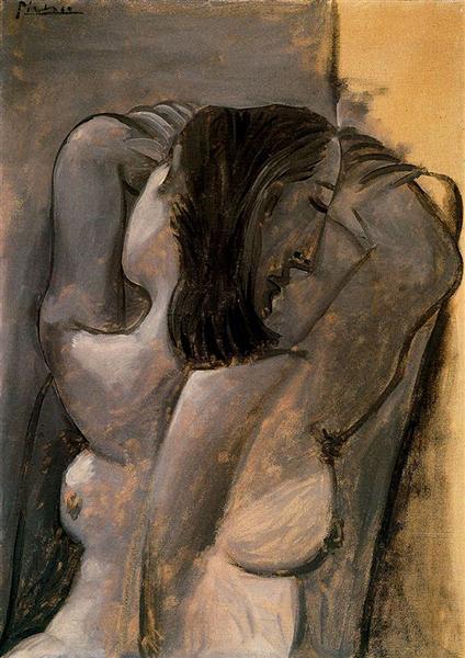 Female nude, 1941 - 畢卡索