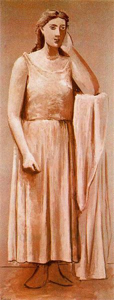 Greek woman, 1924 - 畢卡索