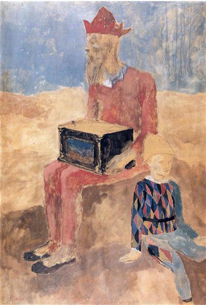 Шарманщик, 1905 - Пабло Пікассо