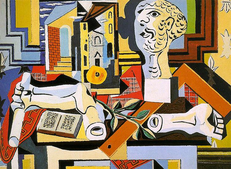 Гіпсові голова та руки, 1925 - Пабло Пікассо