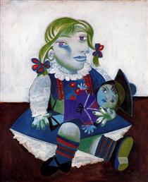 Maya à la poupée - Pablo Picasso