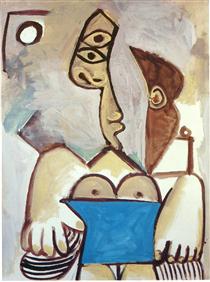 Seated woman - Pablo Picasso