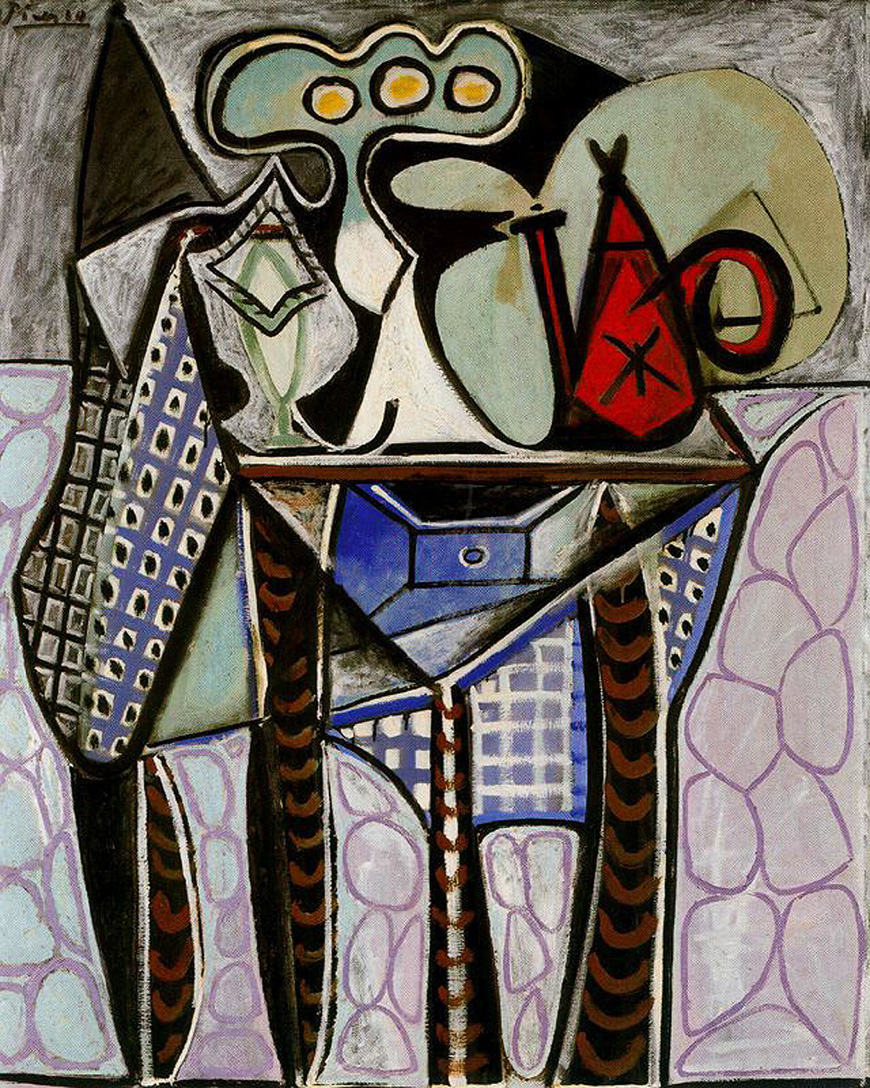 Still life on a table, 1947 - Pablo Picasso - WikiArt.org