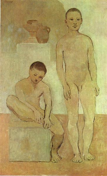 Підлітки, 1906 - Пабло Пікассо