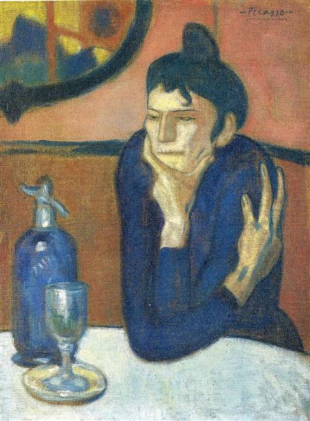 The Absinthe Drinker, 1901 - Pablo Picasso