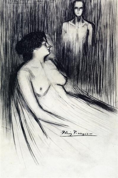 The cries of virgins, 1900 - Пабло Пікассо