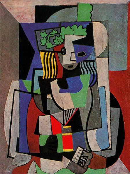 Студентка, 1919 - Пабло Пікассо