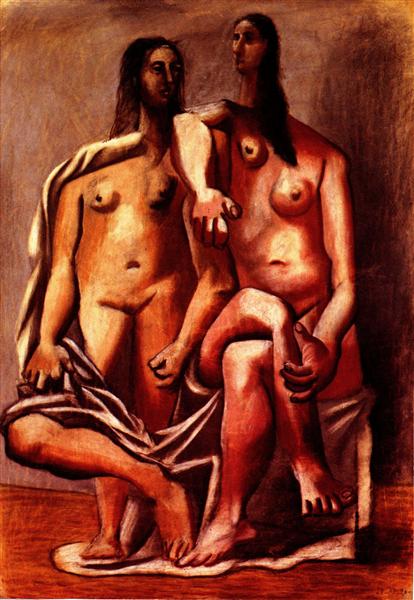 Two bathers, 1920 - Пабло Пикассо