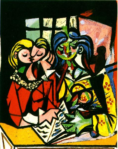 Дві фігури, 1934 - Пабло Пікассо