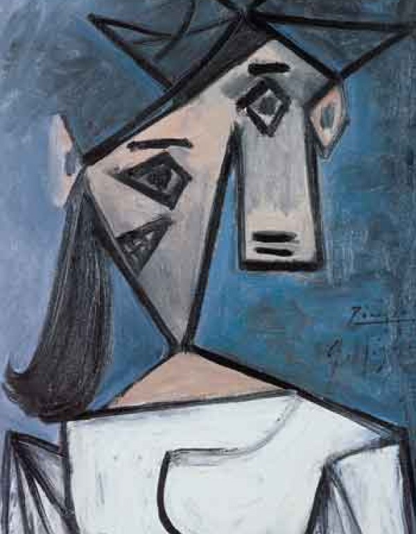 Woman S Head 1934 Pablo Picasso WikiArt Org   Woman S Head 1934 