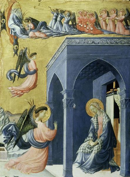 Благовещение, c.1420 - Паоло Уччелло