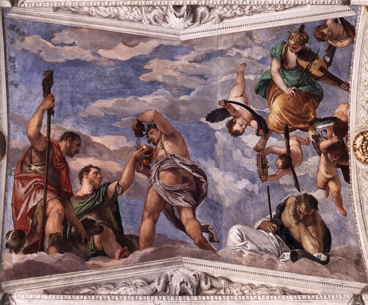 Bacchus, Vertumnus and Saturn, 1560 - 1561 - 委羅内塞