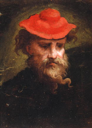 Self Portrait, 1540 - 弗蘭西斯科．帕米賈尼諾