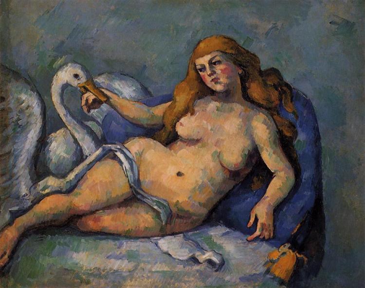 Leda and the Swan, c.1882 - Paul Cezanne