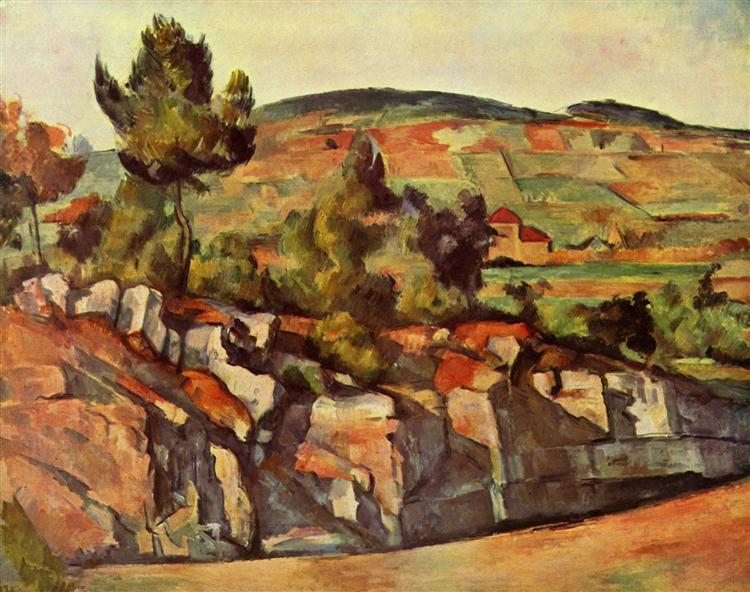Mountains in Provence, 1890 - Paul Cezanne