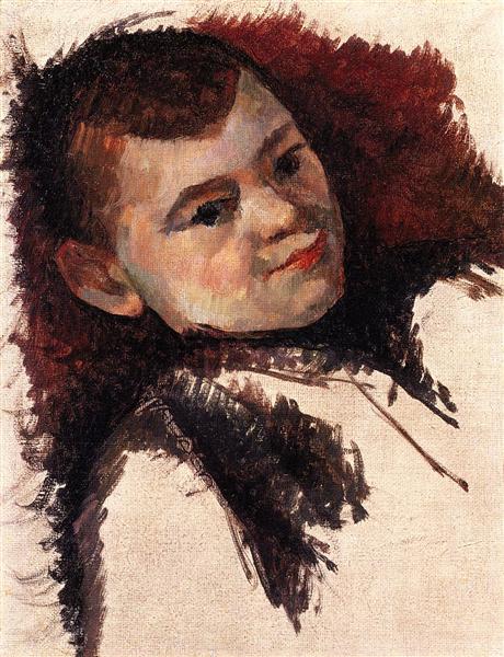 Portrait of the Artist's Son, 1885 - Paul Cezanne