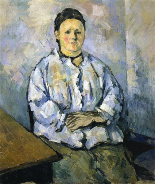 Seated Woman, 1879 - Поль Сезанн