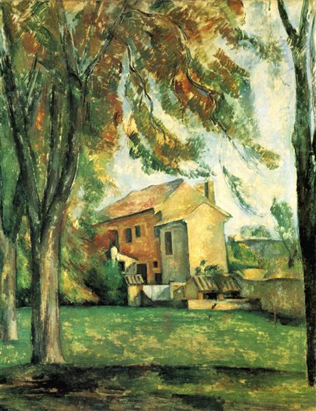 The pond of the Jas de Bouffan, 1878 - Paul Cezanne
