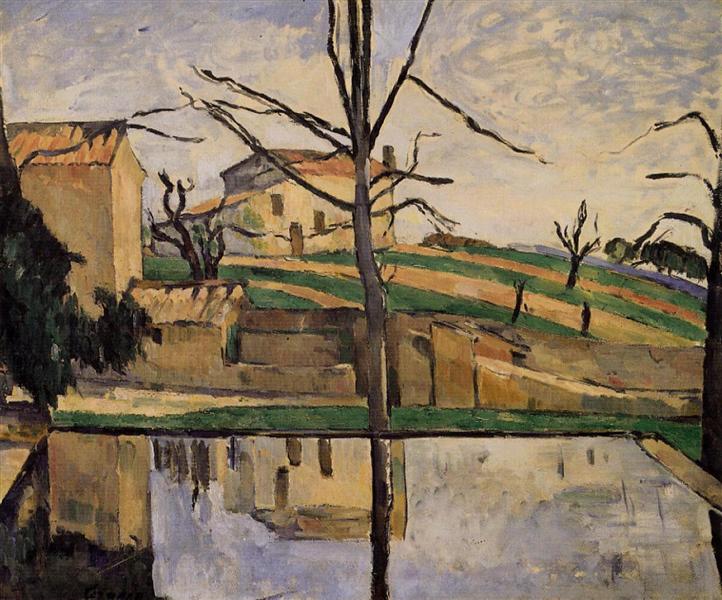 The Pool at Jas de Bouffan, c.1878 - Paul Cézanne