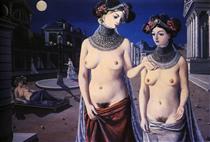 The strollers - Paul Delvaux