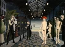 Tribute to Jules Verne - Paul Delvaux