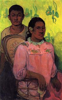 Jeune Fille et Garçon - Paul Gauguin