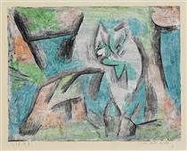 A kind of cat - Paul Klee