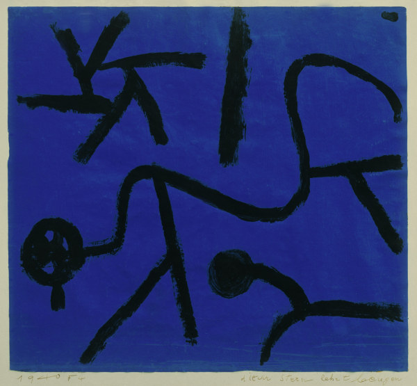 Dieser Stern lehrt beugen, 1940 - Paul Klee