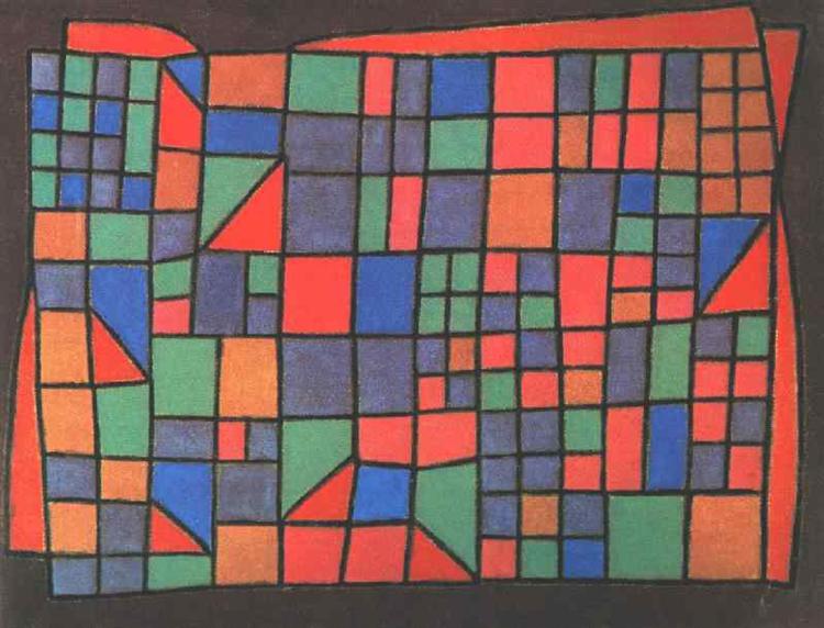 Glass Facade, 1940 - Paul Klee
