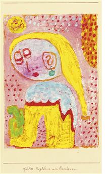 Magdalena before the conversion - Paul Klee