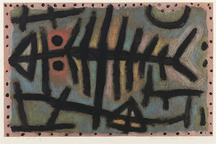 Mess of fish, 1940 - Paul Klee