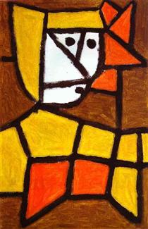 Woman in Peasant Dress - Paul Klee